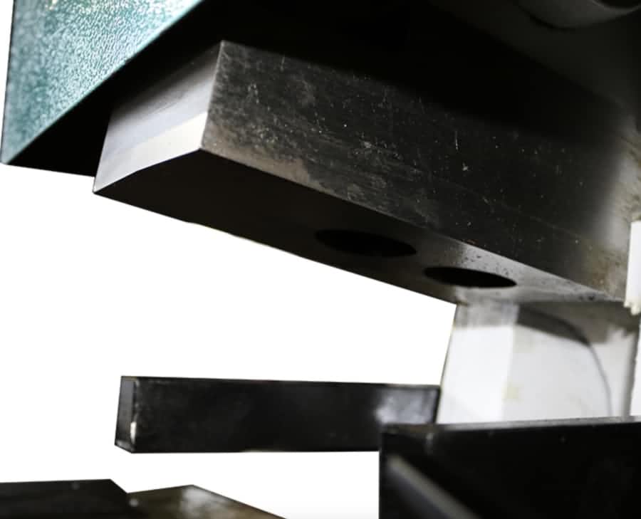 notching station-ironworker Notching Station-ironworker