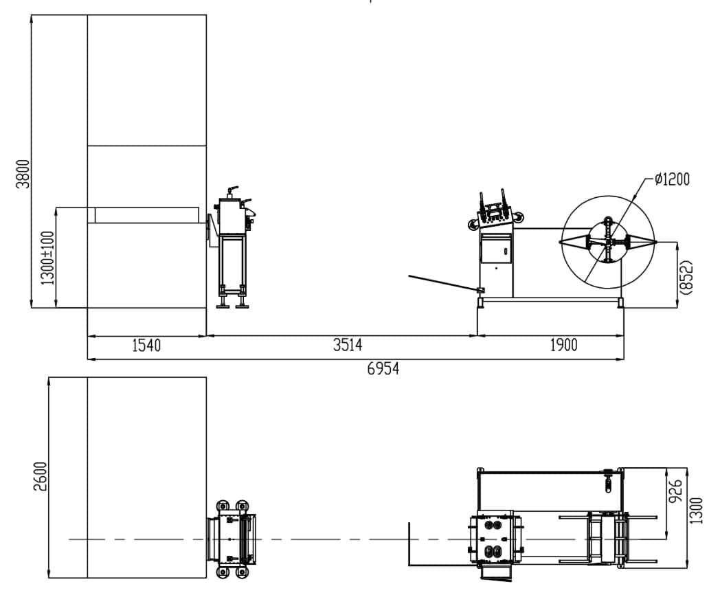 susun atur garis setem
