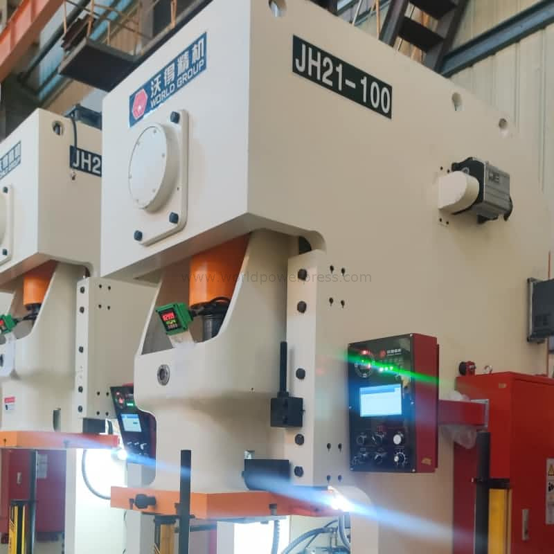 Harga yang baik 100 tan bahagian logam stamping mesin